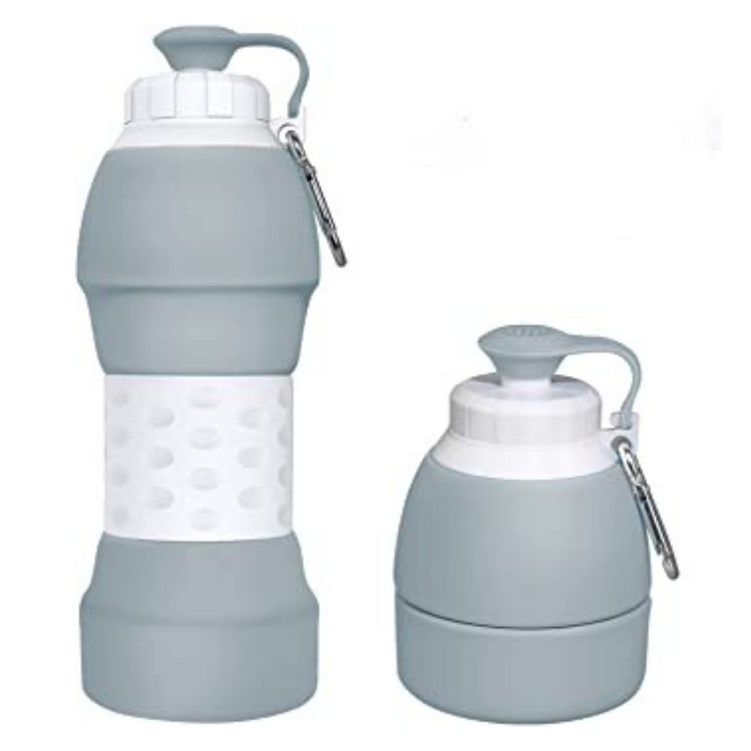 Botella Agua Silicona Plegable 750ml TCB2 